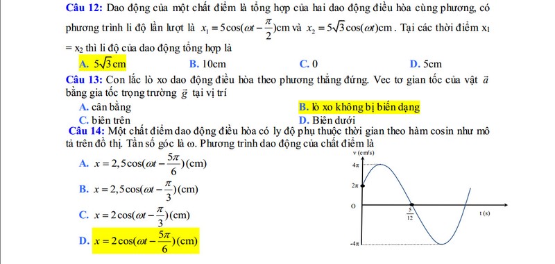 De thi thu THPT quoc gia mon Ly nam 2015 va dap an-Hinh-4