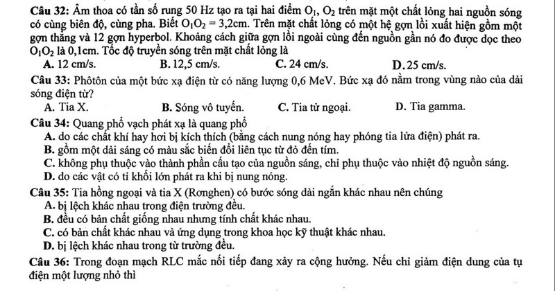 De thi thu THPT quoc gia 2015 mon Ly chuyen DHSPHN va dap an-Hinh-7