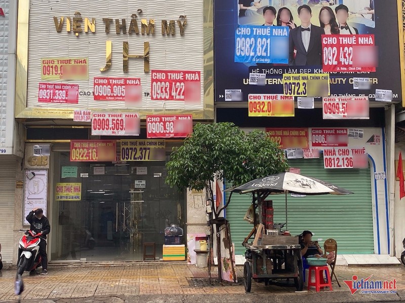 TPHCM: Mat bang cho thue e am, bo trong nhung gia van cao