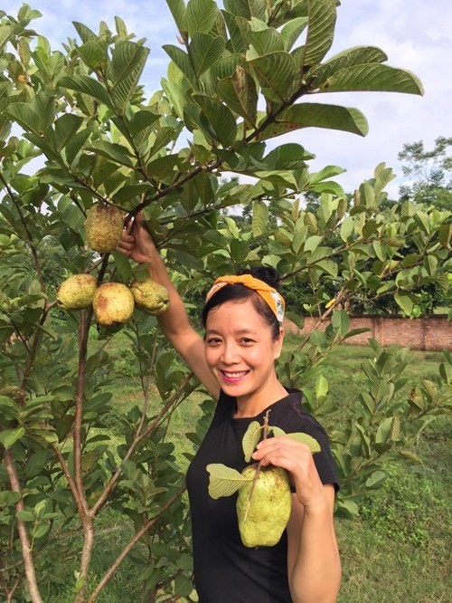 Co ngoi cua vo chong dien vien Chieu Xuan o Ha Noi-Hinh-9