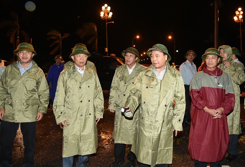 Thu tuong chi dao khac phuc hau qua bao so 10 o Quang Binh