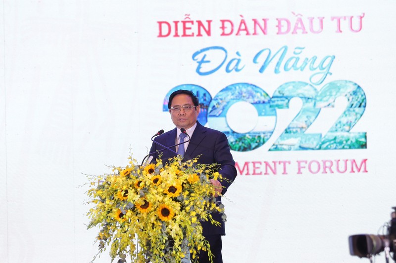 Thu tuong Chinh phu Pham Minh Chinh du Dien dan dau tu Da Nang 2022-Hinh-3