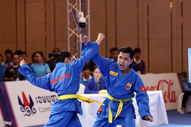 Nhung hinh anh vo si Viet Nam nen dau gianh HCV SEA Games-Hinh-4