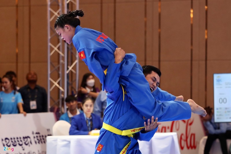 Nhung hinh anh vo si Viet Nam nen dau gianh HCV SEA Games-Hinh-5