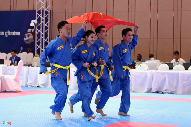 Nhung hinh anh vo si Viet Nam nen dau gianh HCV SEA Games-Hinh-7