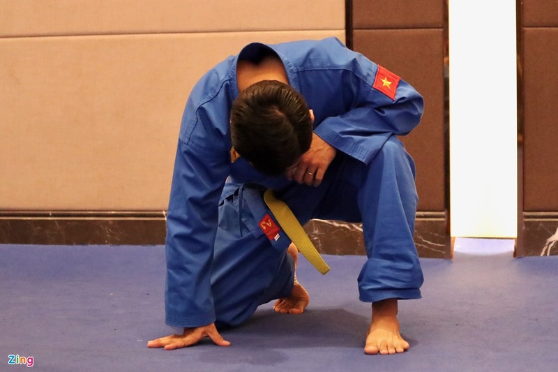 Nhung hinh anh vo si Viet Nam nen dau gianh HCV SEA Games-Hinh-9