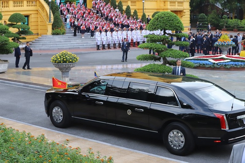 Toan canh le don chinh thuc Tong thong My Joe Biden tai Ha Noi