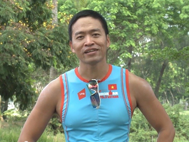 Dai gia Bao Hoang mao hiem choi Ironman 70.3 Viet Nam-Hinh-3