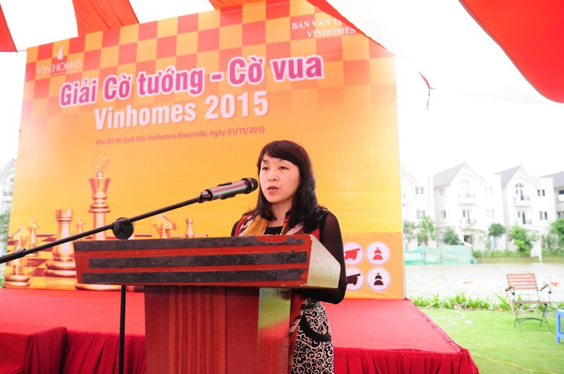 Ky thu tranh tai tai “Giai Co tuong – Co vua Vinhomes 2015”