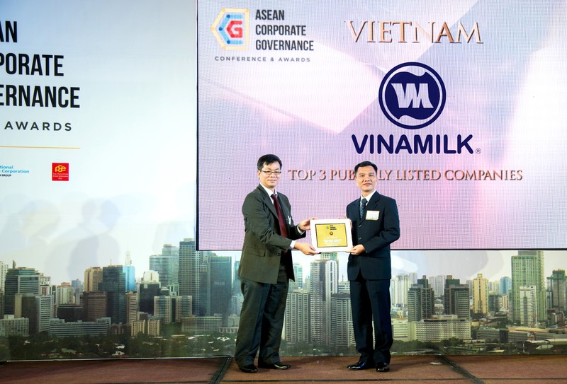 Vinamilk co diem Quan tri cong ty tot nhat Viet Nam