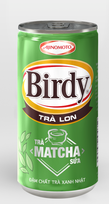 Tra Matcha sua Birdy lon - dam da huong vi tra xanh Nhat ban-Hinh-3