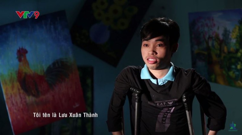 Hoa sy khuyet tat Luu Xuan Thanh: Nguoi ve lai so phan