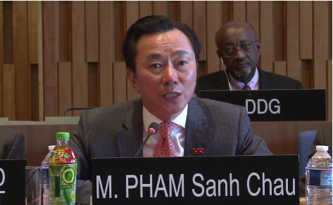 Dai su Pham Sanh Chau hoan thanh tot phan tra loi phong van tai UNESCO-Hinh-2