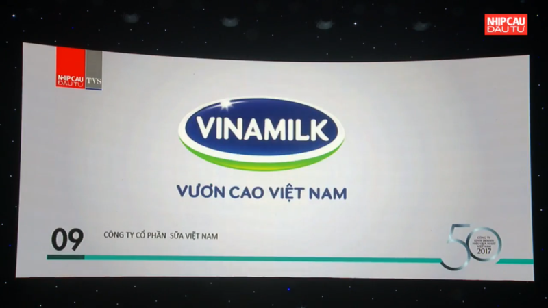 Vinamilk lien tuc duoc binh chon xuat sac trong 6 thang dau 2018