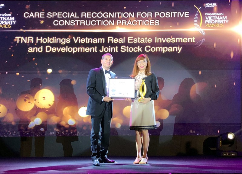 TNR Holdings Viet Nam thang nhieu giai lon tai PropertyGuru Vietnam Property Awards 2018