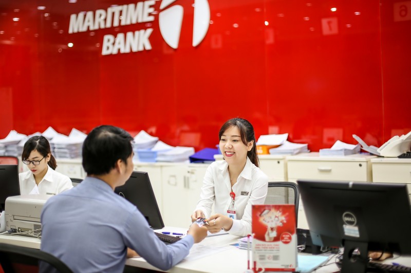 Loi nhuan thuan cua Maritime Bank tang 7% so voi cung ky