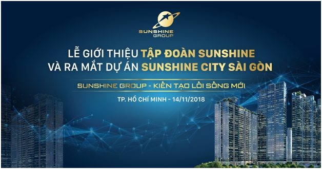 Dem nguoc den Le ra mat Sunshine Group tai Sai Gon 14/11