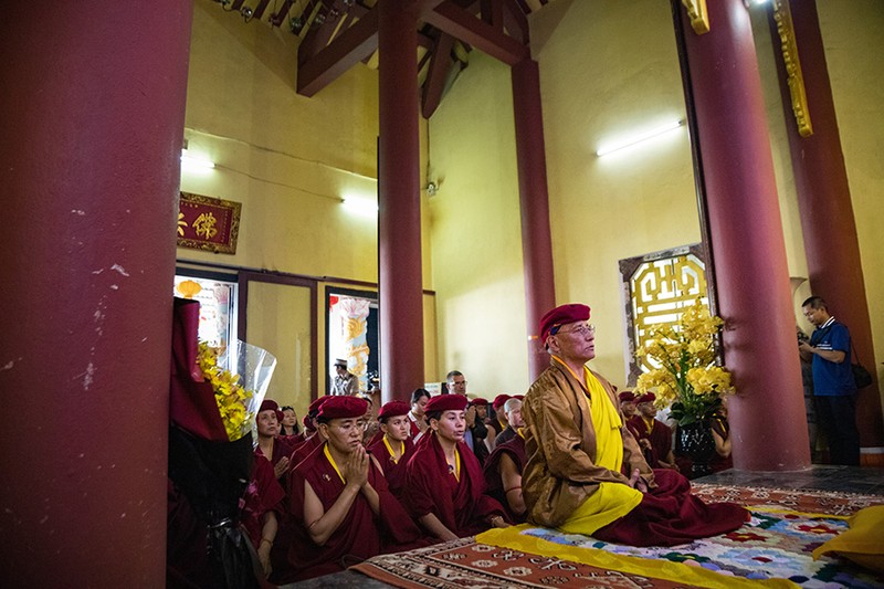 Duc Phap Vuong Gyalwang Drukpa tham quan Ba Na Hills-Hinh-5