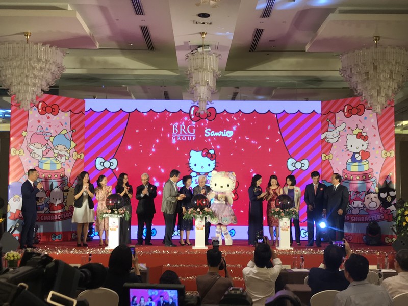 Tap doan BRG trien khai du an Sanrio Hello Kitty World Hanoi by BRG