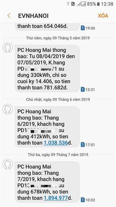 Nhiet do ngoai troi tai Thu do “ty le thuan” hoa don tien dien