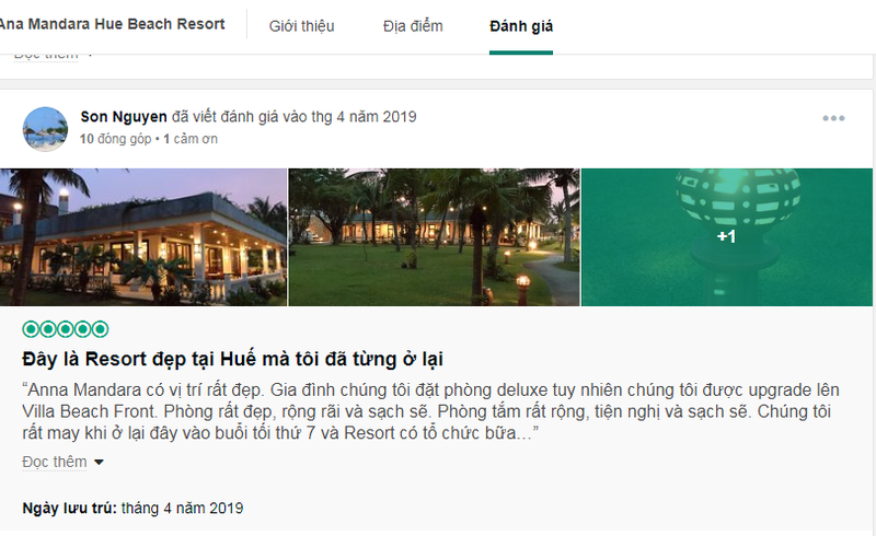 Ana Mandara Hue Beach Resort & Spa gianh chung chi dich vu xuat sac nam 2019 cua TripAdvisor-Hinh-3