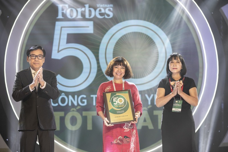 Forbes: Vinh danh Techcombank top 50 cong ty niem yet tot nhat Viet Nam