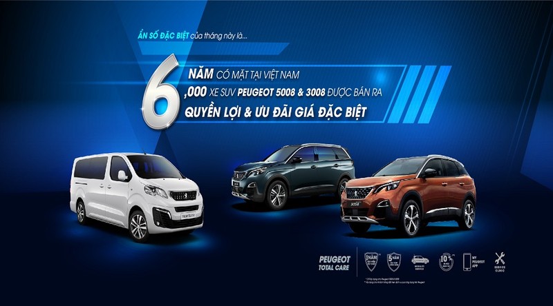 Peugeot uu dai gia len den 50 trieu va nhieu quyen loi hap dan khac