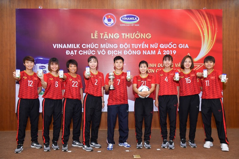 Bat mi dinh duong vang cua DT bong da nu QG gianh cup vo dich Dong Nam A 2019