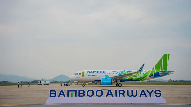 Bamboo Airways don may bay Airbus A320neo dau tien trong chiec ao “Fly Green” an tuong-Hinh-2