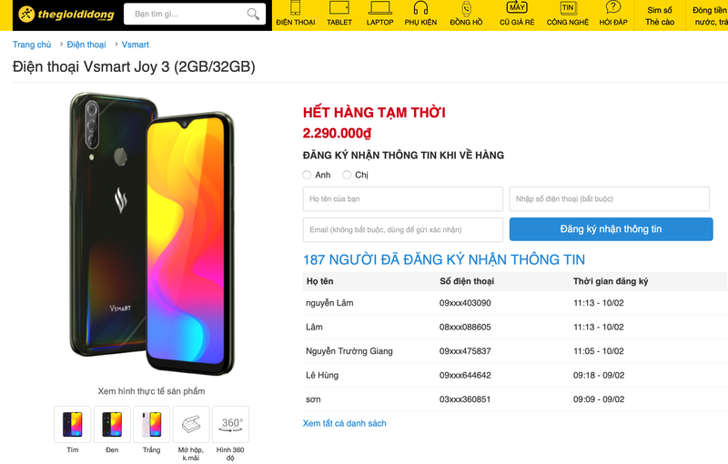 Tai sao thi truong smartphone Viet “nao loan” vi Vsmart Joy 3?