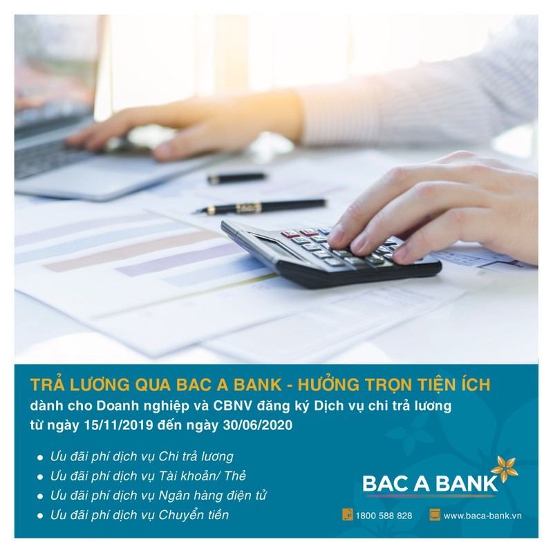 Tang cuong giao dich truc tuyen tranh COVID 19, Bac A Bank gui tang nhieu uu dai