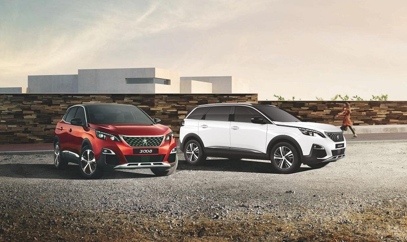 SUV Peugeot 3008 AT & 5008 co them phien ban moi