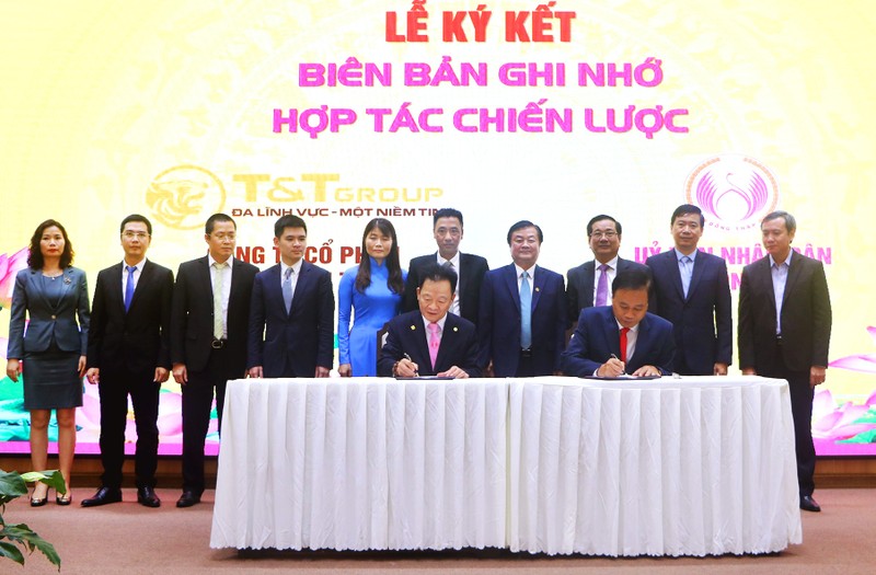 T&T Group hop tac chien luoc toan dien voi tinh Dong Thap