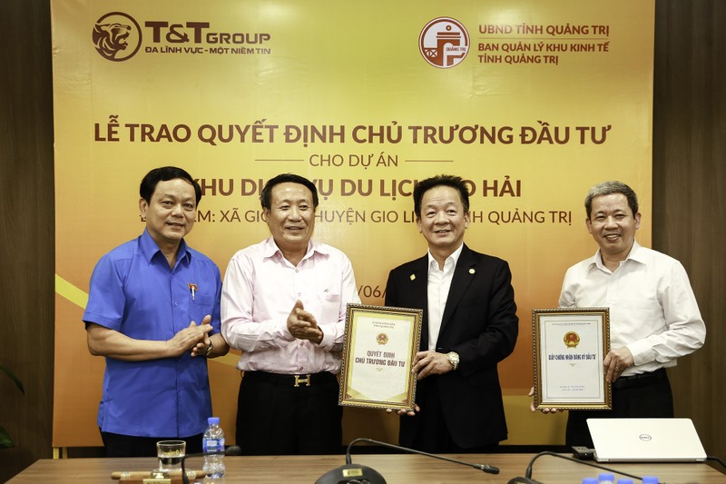 T&T Group dau tu 1.650 ty khu dich vu - du lich tai Quang Tri