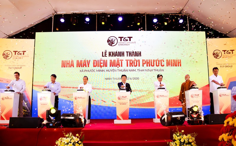 Khanh thanh Nha may dien mat troi Phuoc Ninh - Ninh Thuan