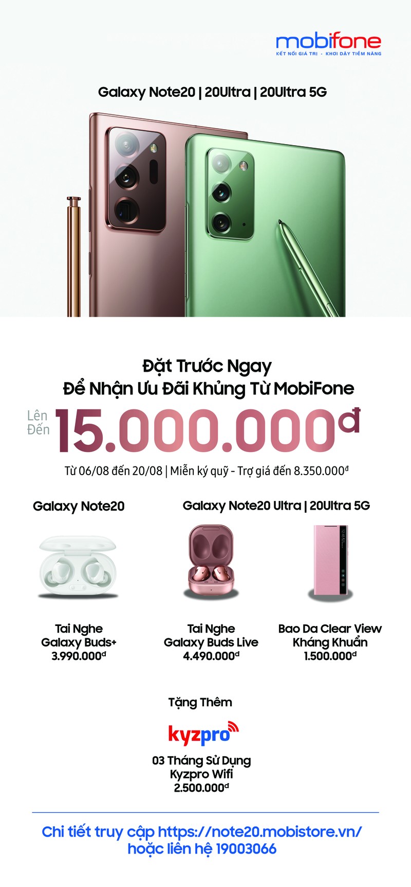 Khach hang dat truoc Galaxy Note 20 va nhan qua “khung” tu MobiFone