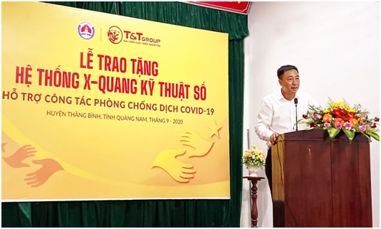 T&T Group trao he thong X-Quang ho tro Quang Nam chong COVID-19-Hinh-2