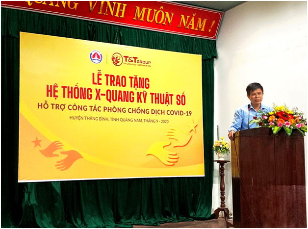 T&T Group trao he thong X-Quang ho tro Quang Nam chong COVID-19-Hinh-3