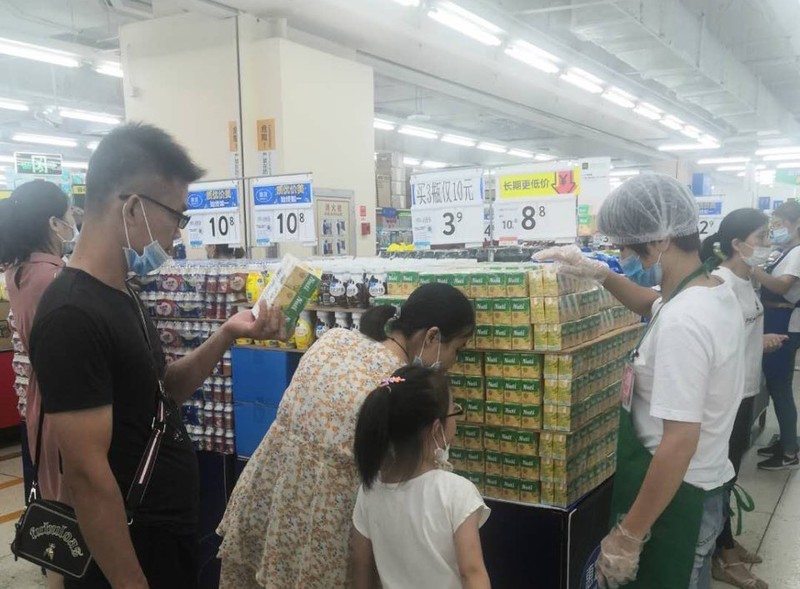 Nutifood mo rong kenh phan phoi thong qua sieu thi Walmart