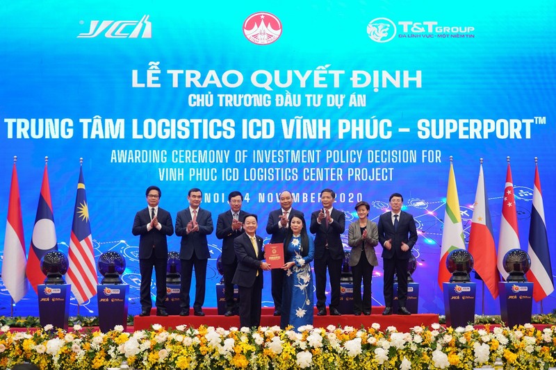 T&T xay dung trung tam Logistics ICD o Vinh Phuc-Hinh-2