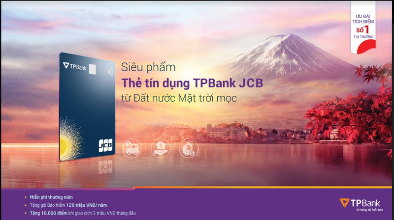 San “deal” sieu hap dan voi the tin dung quoc te TPBank JCB