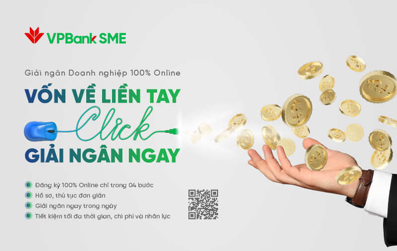 VPBank ra mat dich vu dot pha doi voi SME: Giai ngan 100% online