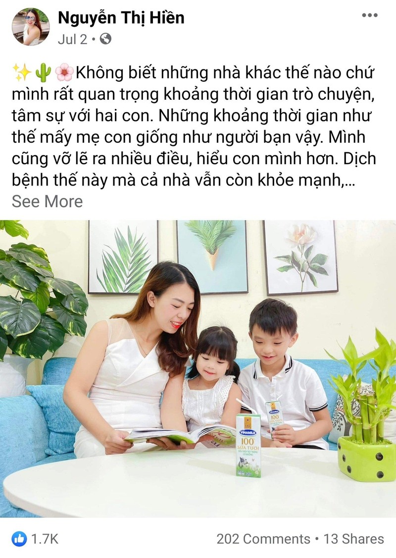 O nha phong chong dich ngay gian cac, bo me cung con cai thuc hien “nhiem vui kep“