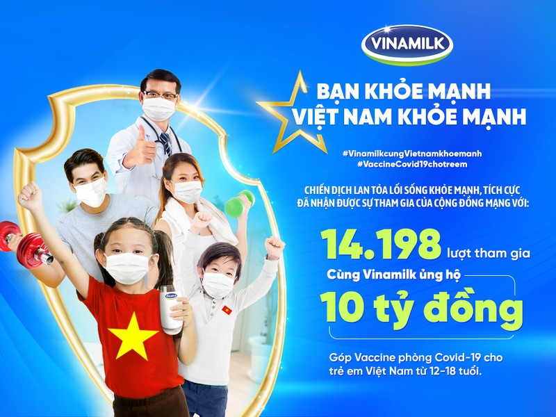 Vinamilk phat dong chien dich cung gop 10 ty mua VACCINE cho tre em Viet Nam-Hinh-2