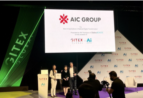 AIC Group gianh giai AI danh gia nhat tai GITEX Global 2021