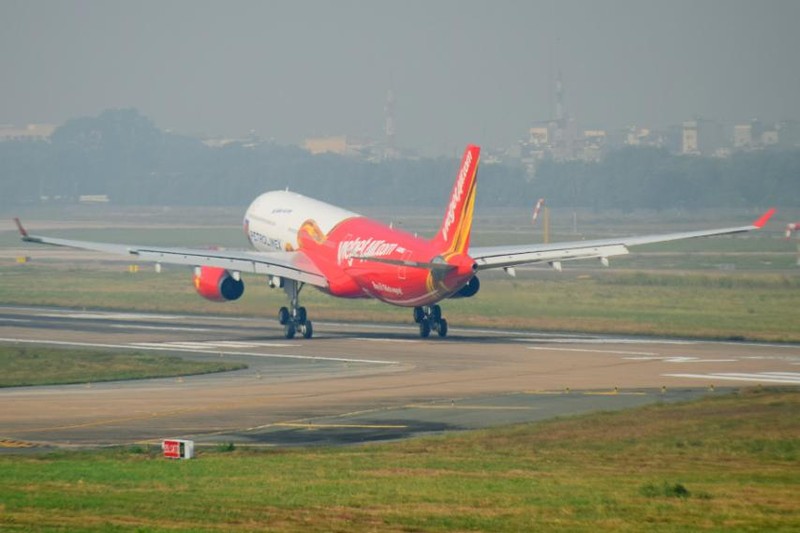 Vietjet don tau bay than rong A330 dau tien, chuc mung mua Giang sinh 2021-Hinh-3