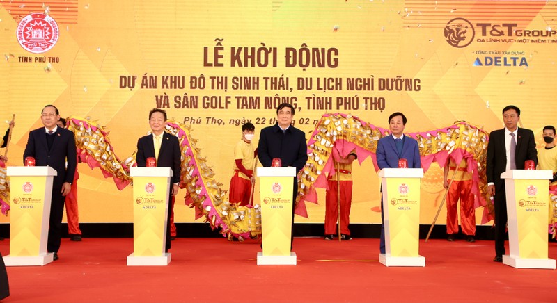 T&T Group khoi dong du an khu do thi sinh thai va san golf tai Phu Tho