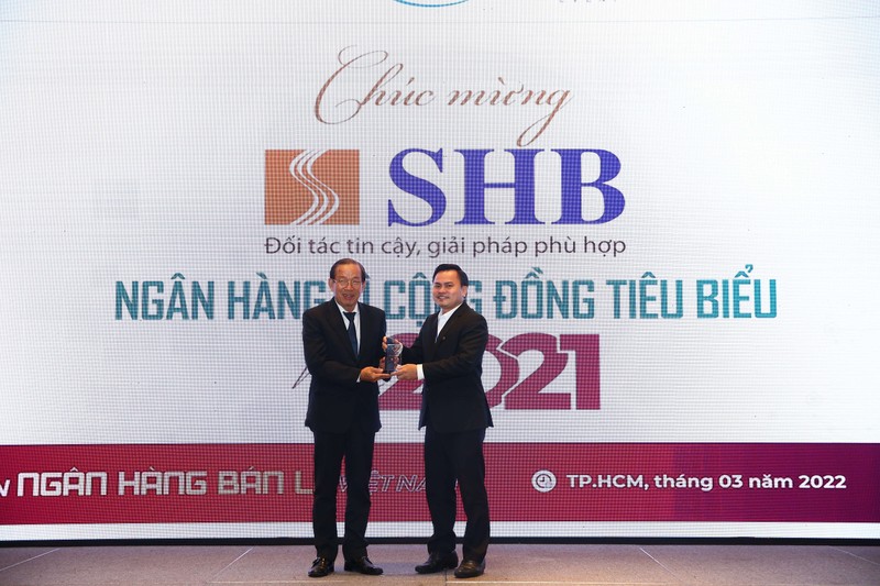 SHB tiep tuc thang lon trong le trao giai Ngan hang Viet Nam tieu bieu 2021