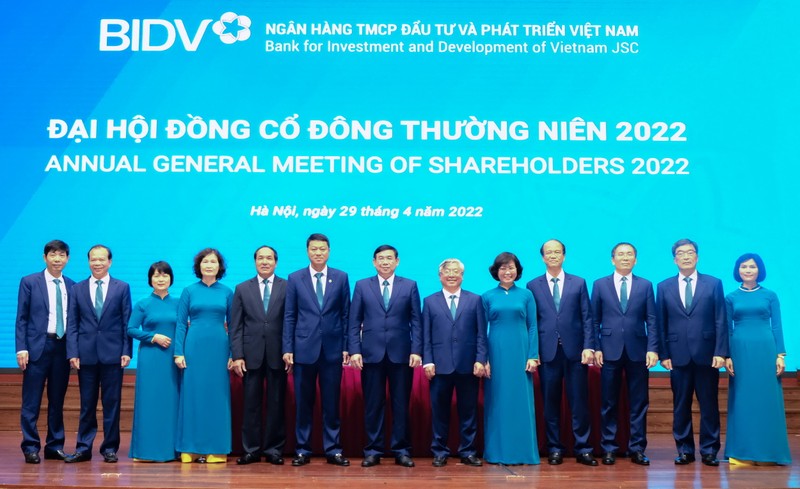 BIDV to chuc Dai hoi dong co dong thuong nien nam 2022