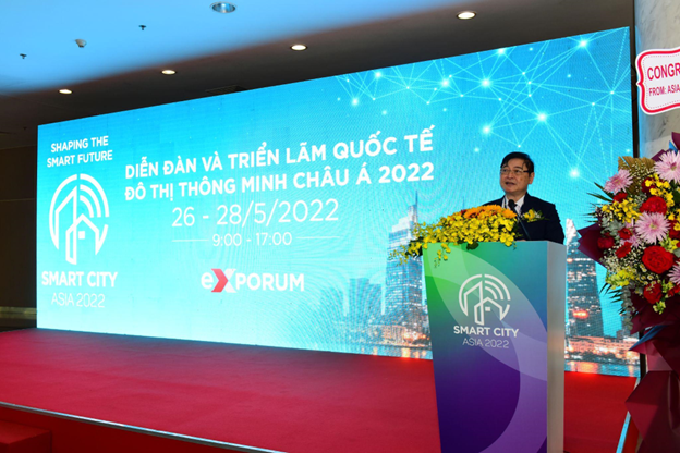 Dau an cua Unicloud Group tai trien lam Smart City Asia 2022